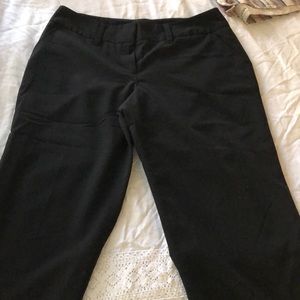 Black Capri slacks